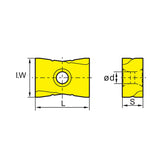 Milling inserts LNKT2007DN-ZR  LNKT2510-ZR - Makotools Industrial Supply Tools for Metal Cutting
